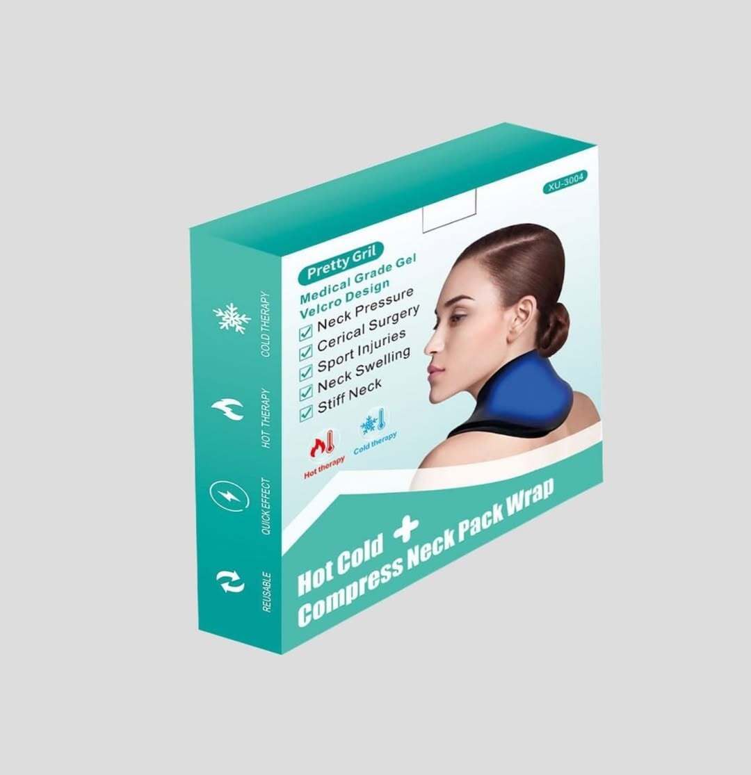 Hot Cold + Compress Neck Pack Wrap Hot Cold + Compress Neck Pack Wrap